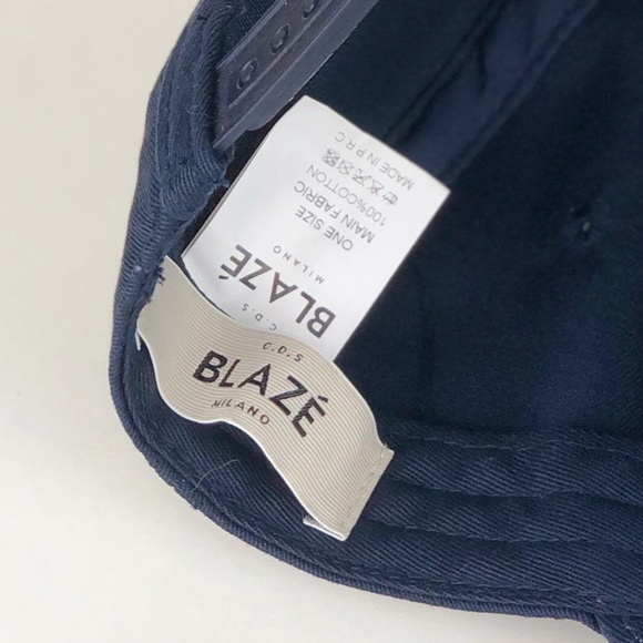 Blazé Milano Navy & White Blazé Cap main image 9